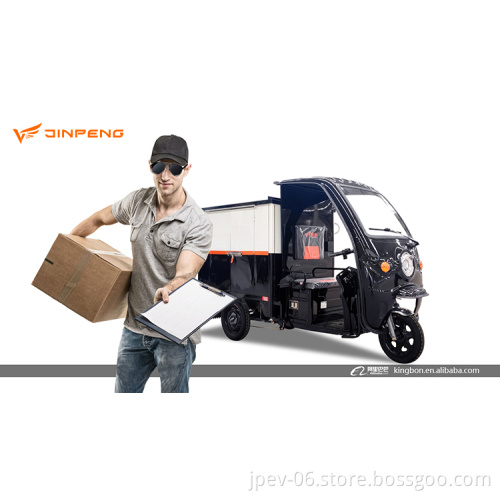 JINPENG Electric Tricycle 3 Wheel Adult Car Customized Color Cheap Price Silent Environment Friendly for Cargo